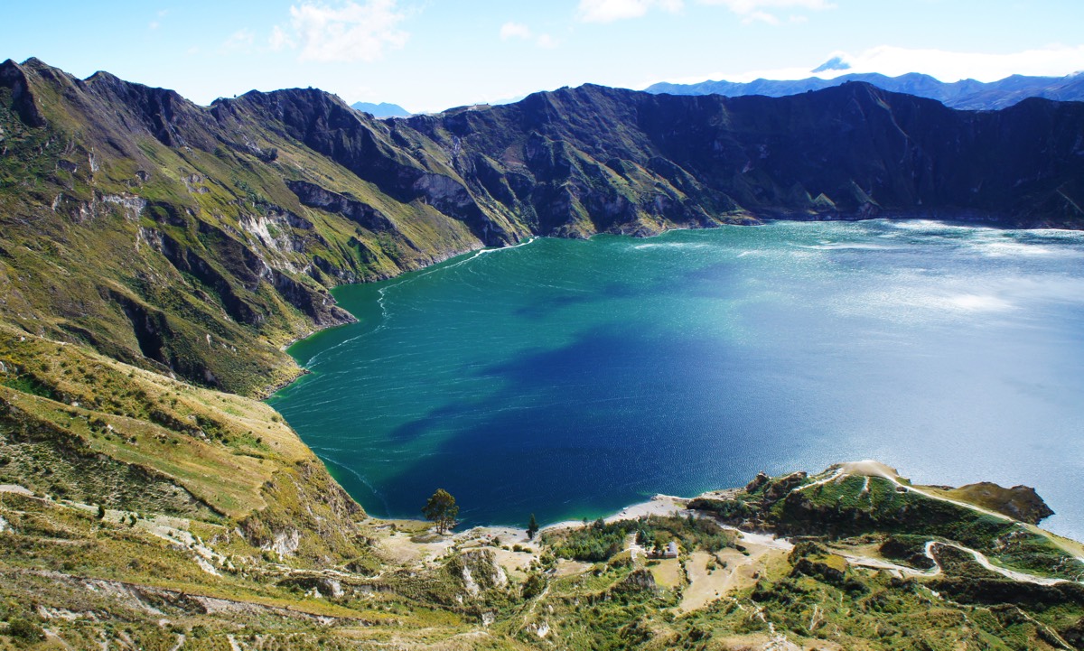 quilotoa, lake, ecuador, itk, voyage, facts, location