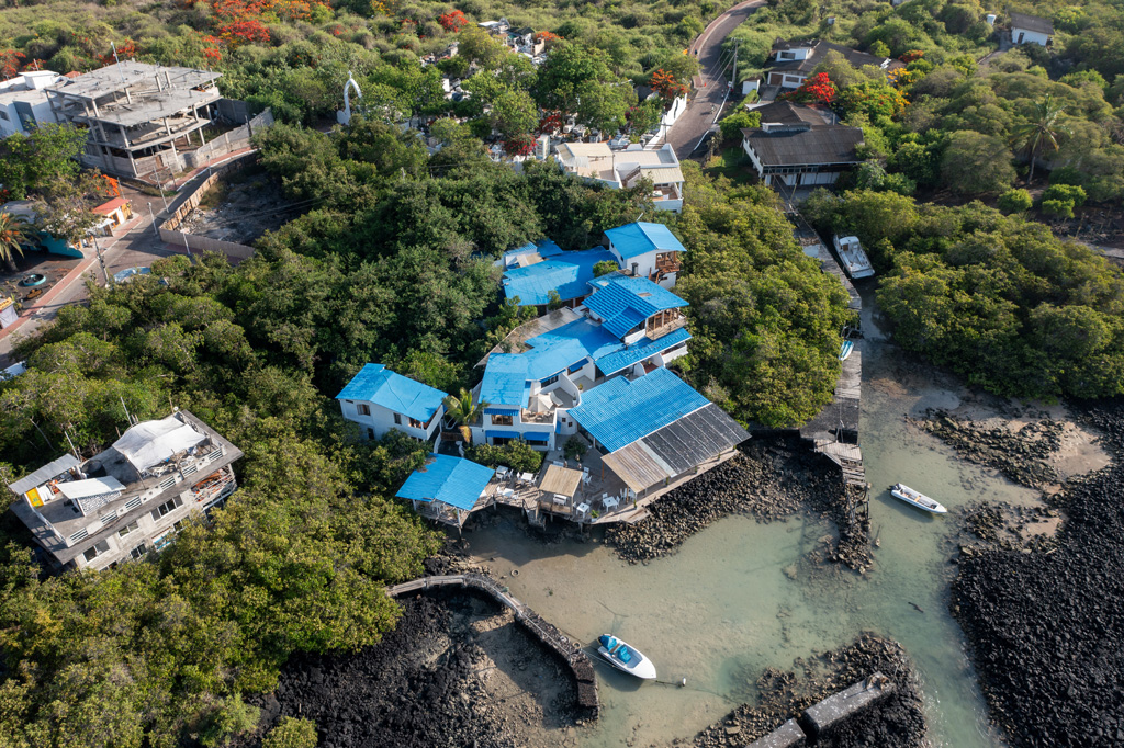 Blue galapagos hotel, itk, voyage